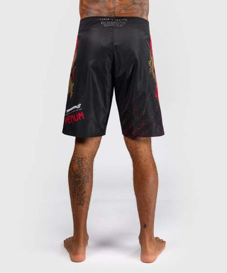 Venum x TEKKEN 8 - MMA-Shorts - Marshall Law - Schwarz/Rot/Gold