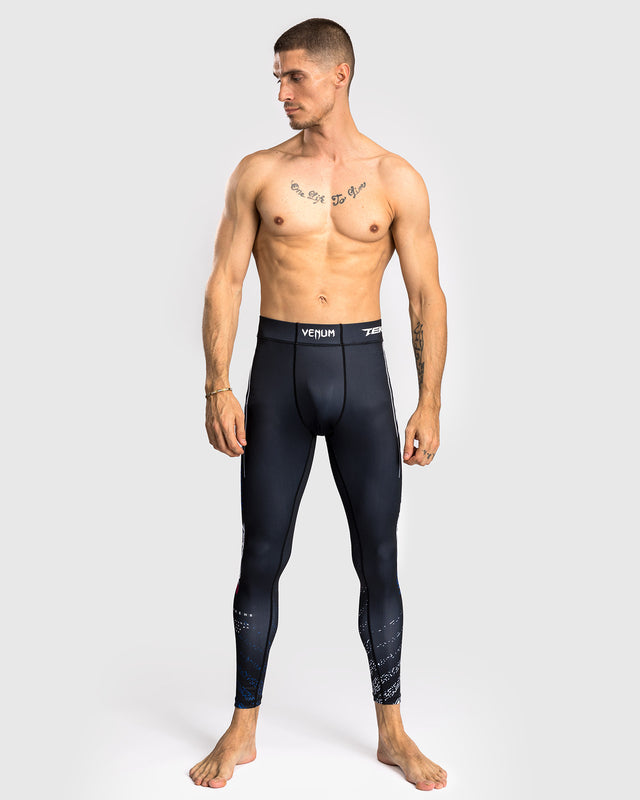 Venum x TEKKEN 8 Spats - Jin Kazama - Bleu/Noir/Blanc