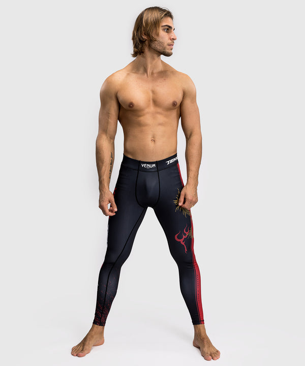 Venum x TEKKEN 8 Spats - Marshall Law - Black