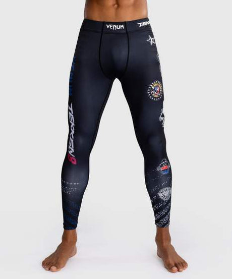 Venum x TEKKEN 8 Spats - Paul Phoenix - Nero/Blu
