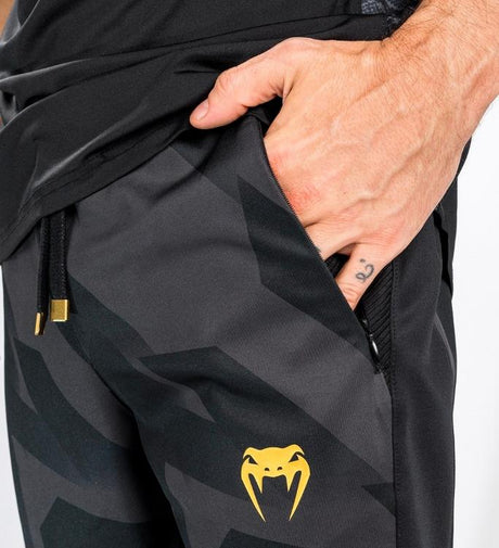 Pantalon d'entraînement Venum Razor – Noir/Or – Shorts