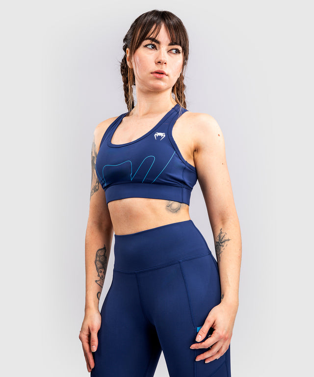 Venum x Top Rank Original Sport-BH – Marineblau