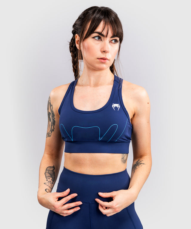 Venum x Top Rank Original Sport-BH – Marineblau
