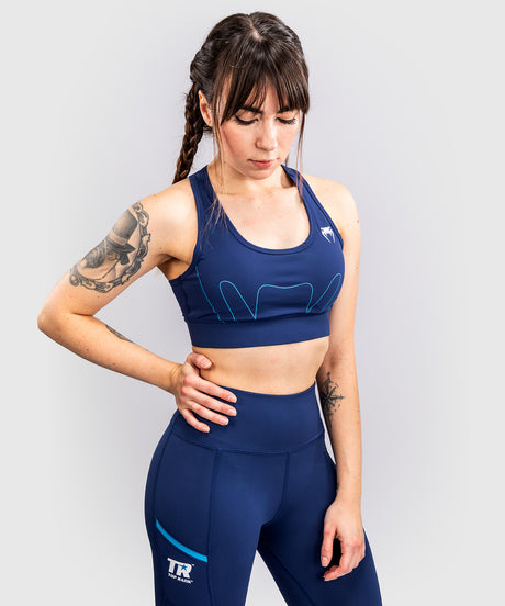 Venum x Top Rank Original Sport-BH – Marineblau