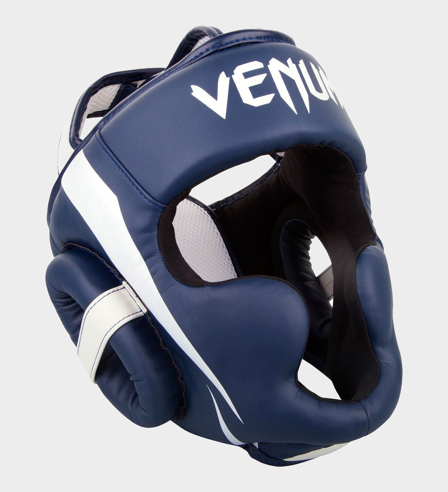 Casque de boxe Venum Elite - Bleu marine/Blanc