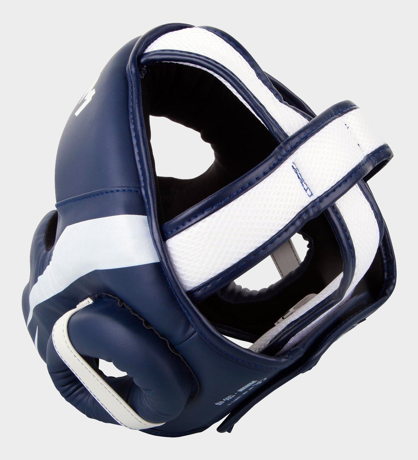 Casque de boxe Venum Elite - Bleu marine/Blanc