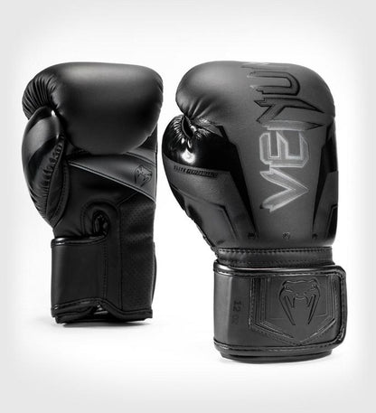 Gants de boxe Venum Elite Evo - Noir/Noir