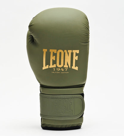 Gants de boxe Leone GN059G - Kaki/Doré