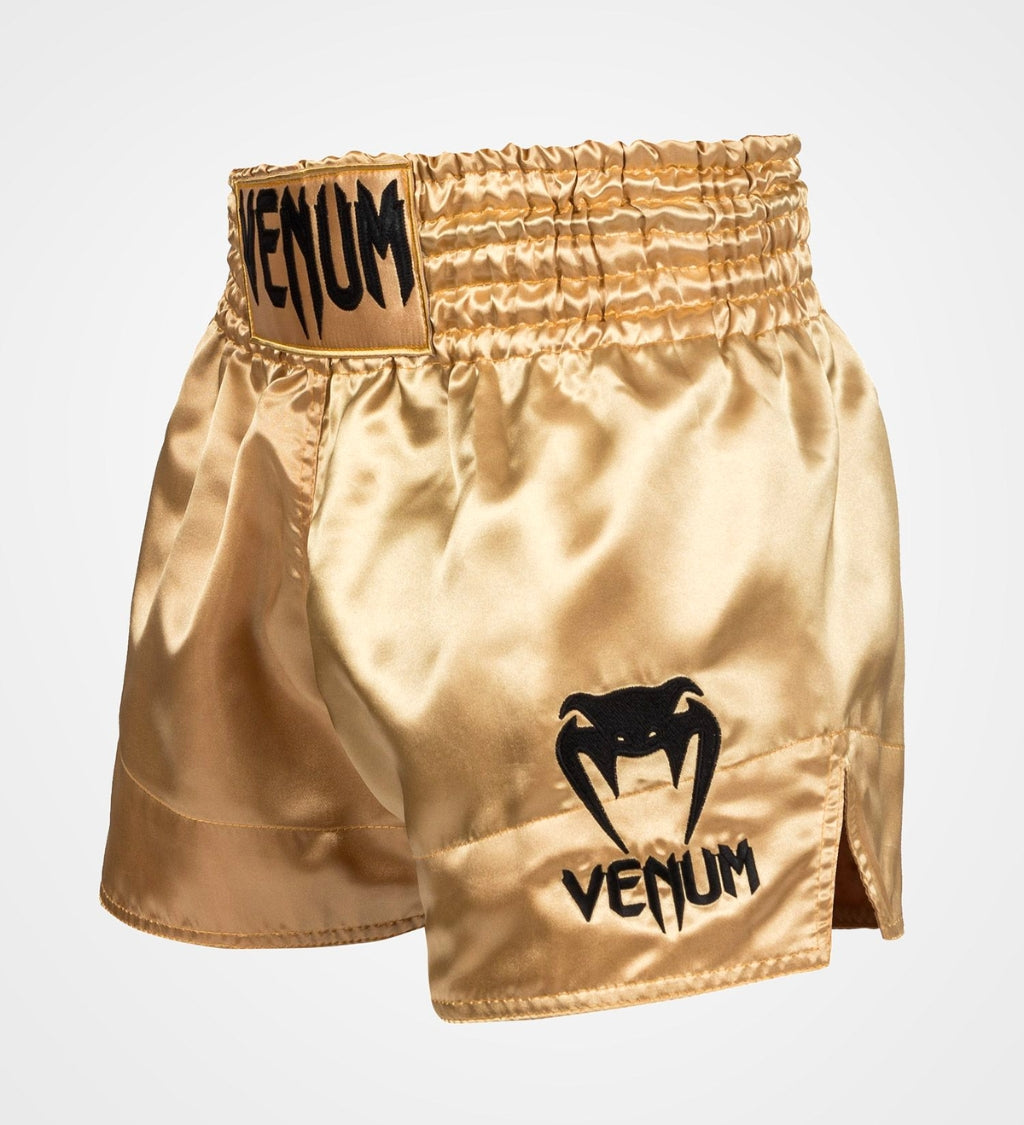 Short de Muay-Thaï Venum Classic - Doré/Noir