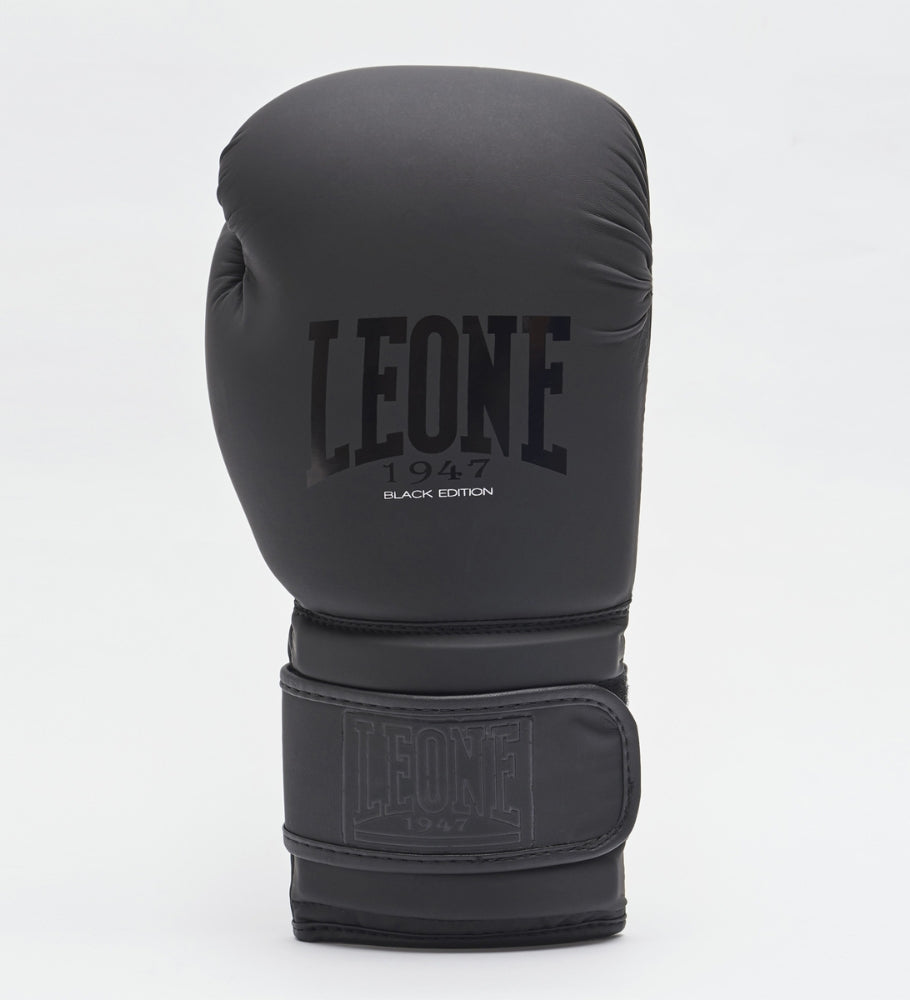 Gants de boxe Leone GN059 - Noir/Noir