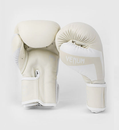 Gants de boxe Venum Elite - Blanc/Blanc