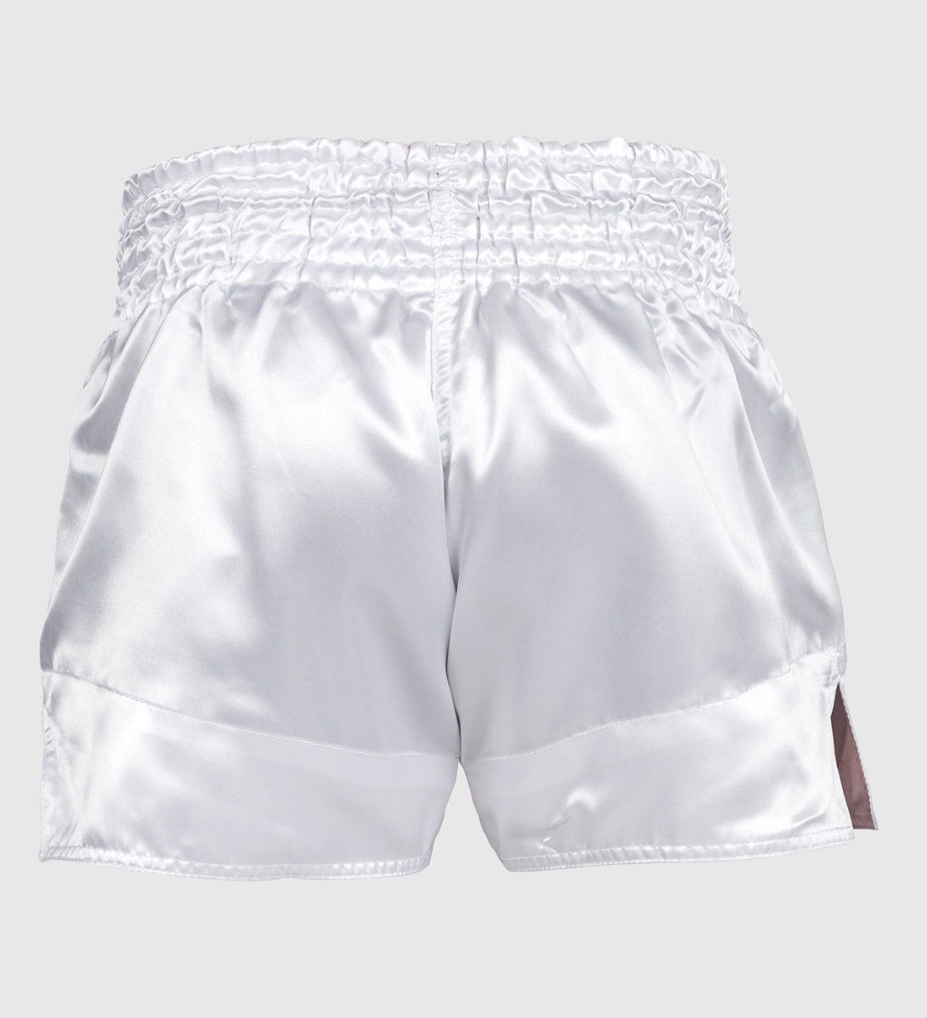 Short de Muay-Thaï Venum Classic - Blanc/Noir