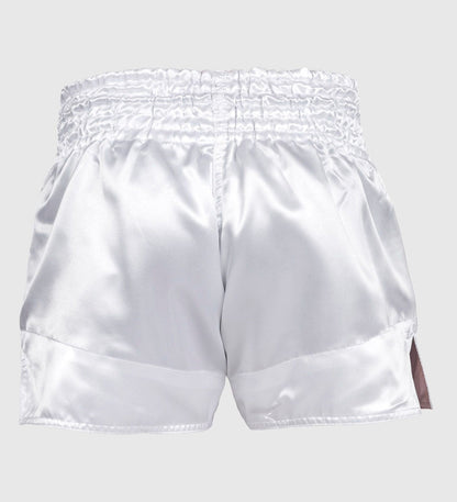 Short de Muay-Thaï Venum Classic - Blanc/Noir