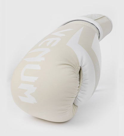 Gants de boxe Venum Elite - Blanc/Blanc