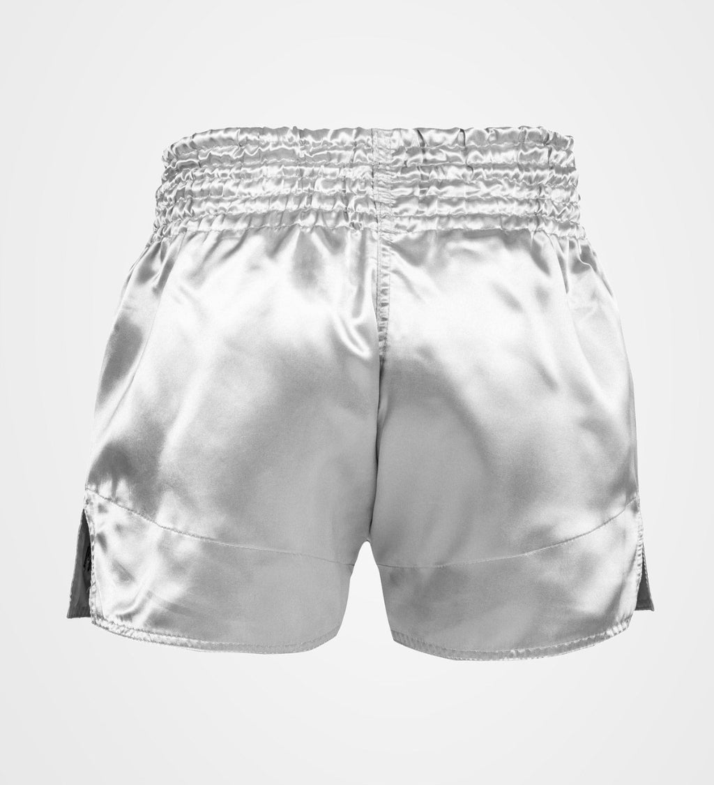 Short de Muay-Thaï Venum Classic - Argent/Noir