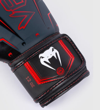 Gants de boxe Venum Elite Evo - Bleu Marine/Noir/Rouge