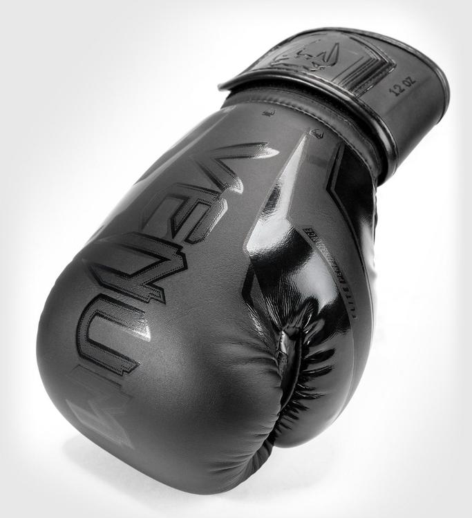 Gants de boxe Venum Elite Evo - Noir/Noir