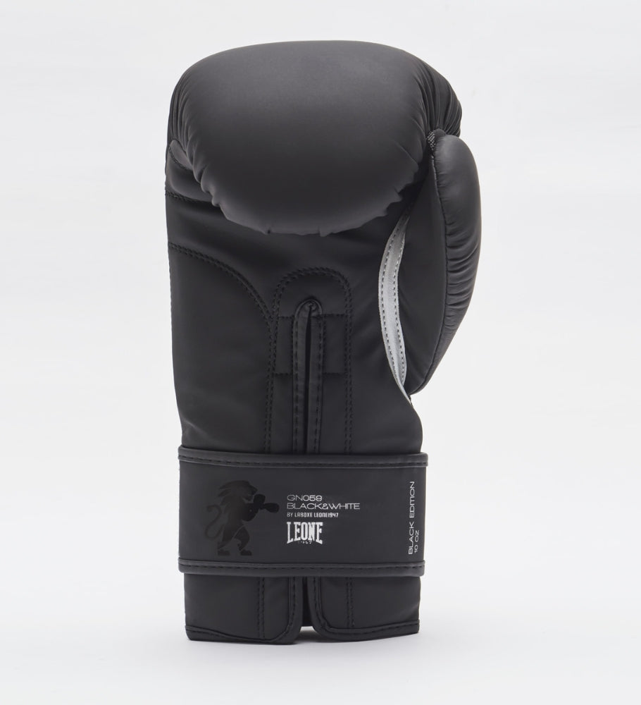 Gants de boxe Leone GN059 - Noir/Noir