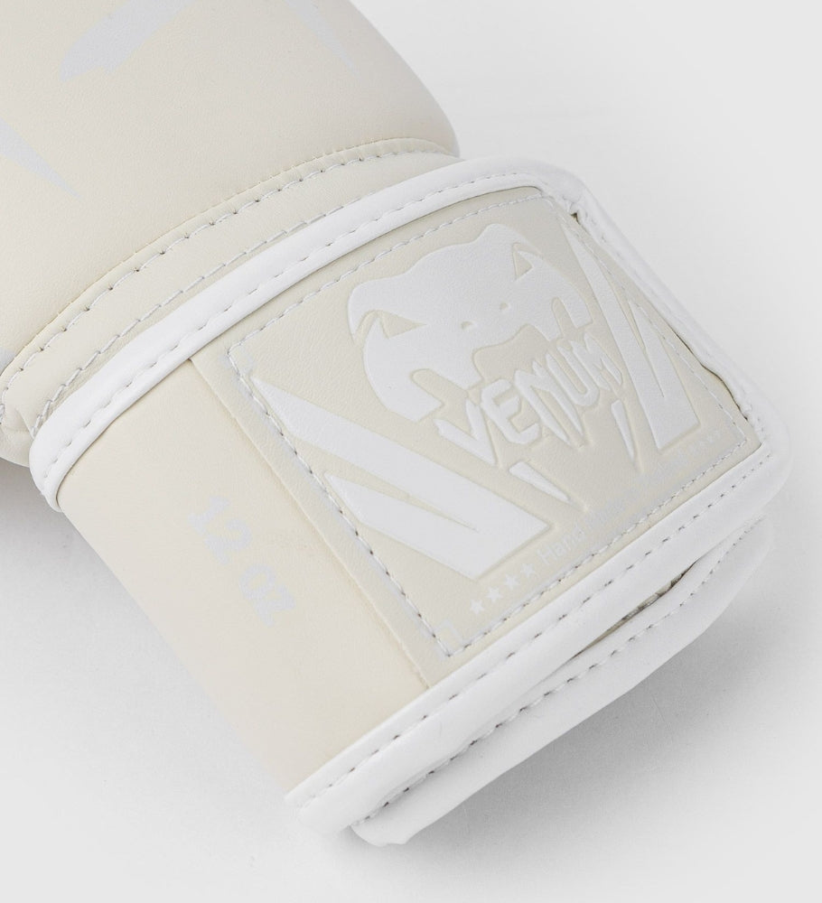 Gants de boxe Venum Elite - Blanc/Blanc