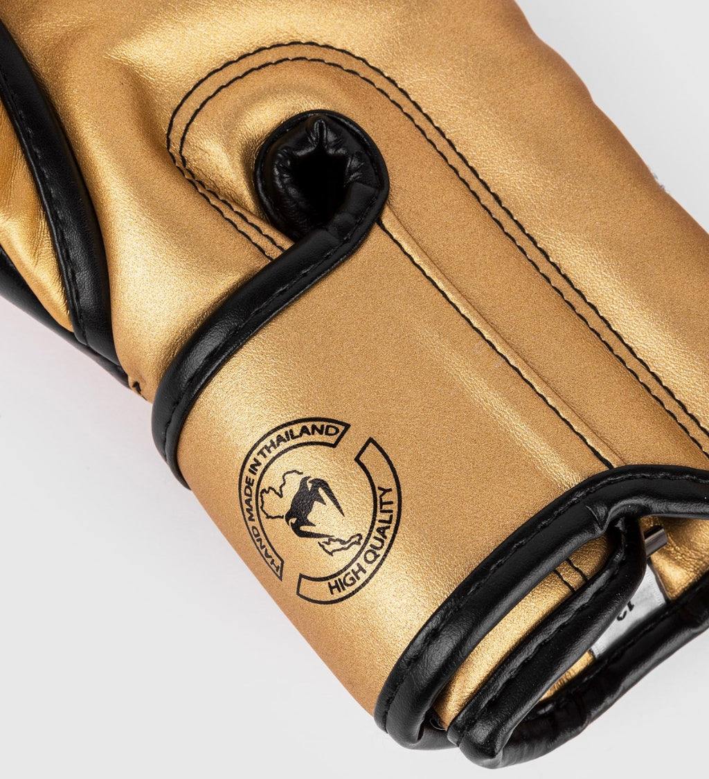 Gants de boxe Venum Elite - Doré/Noir