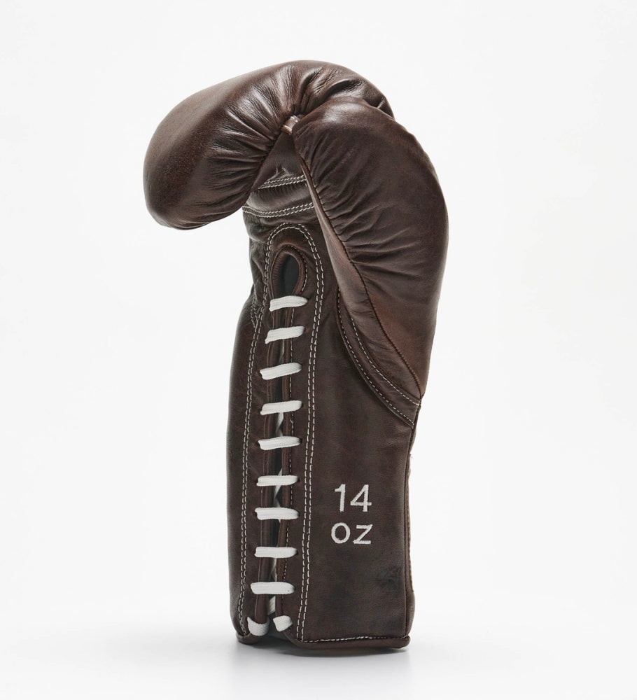 Gants de boxe Leone Sport avec laçage - Romeo Vintage Moro