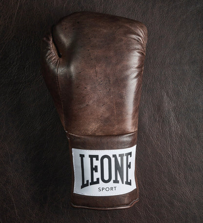 Gants de boxe Leone Sport avec laçage - Romeo Vintage Moro