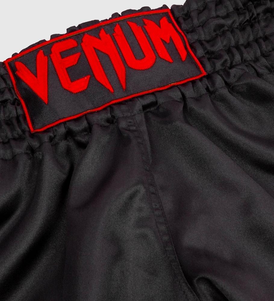 Short de Muay-Thaï Venum Classic - Noir/Rouge