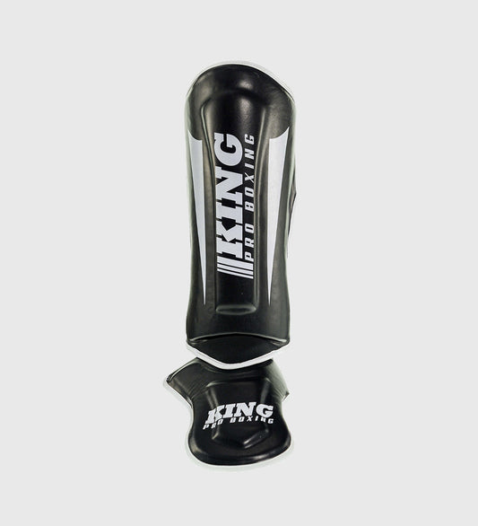 Protège-tibias King Pro Boxing Revo - Noir/Blanc