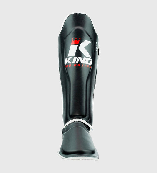 Protège-tibias King Pro Boxing SG1 - Noir/Blanc