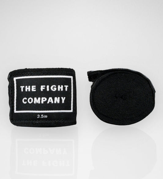 Bandages de boxe TFC 'Premium' - Noir/Blanc