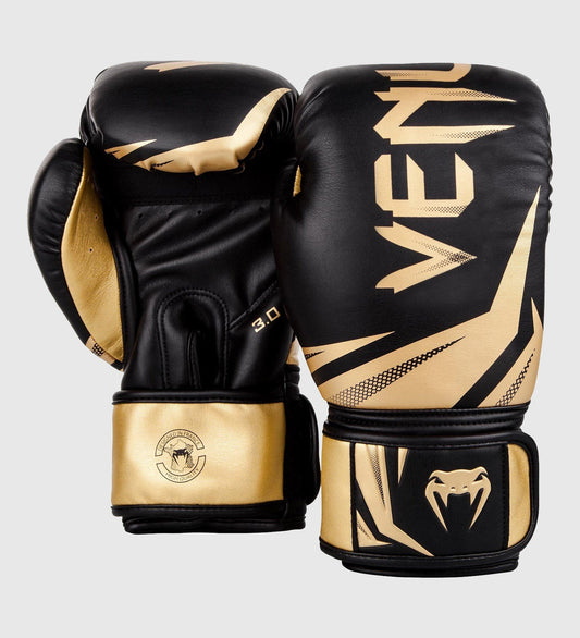 Gants de boxe Venum Challenger 3.0 - Noir/Doré