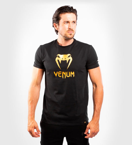 T-shirt Venum Classic - Noir/Doré