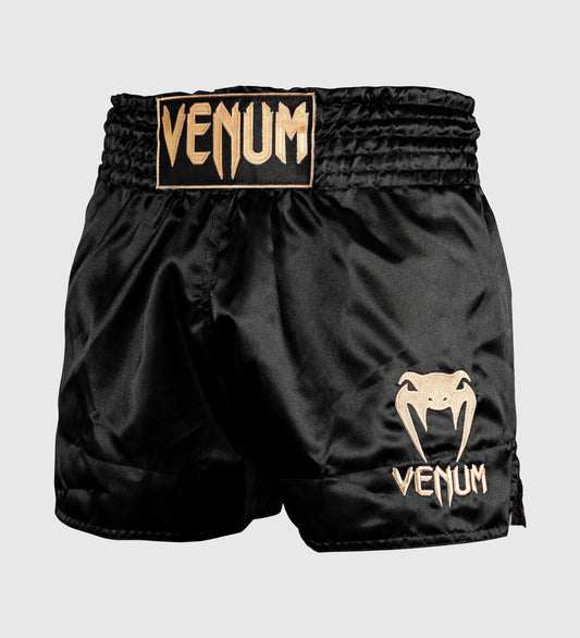 Short de Muay-Thaï Venum Classic - Noir/Doré