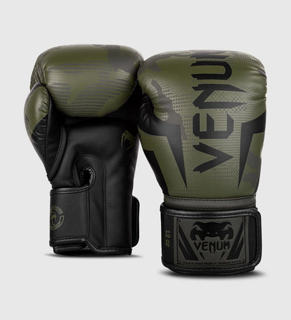 Gants de boxe Venum Elite - Kaki/Camo