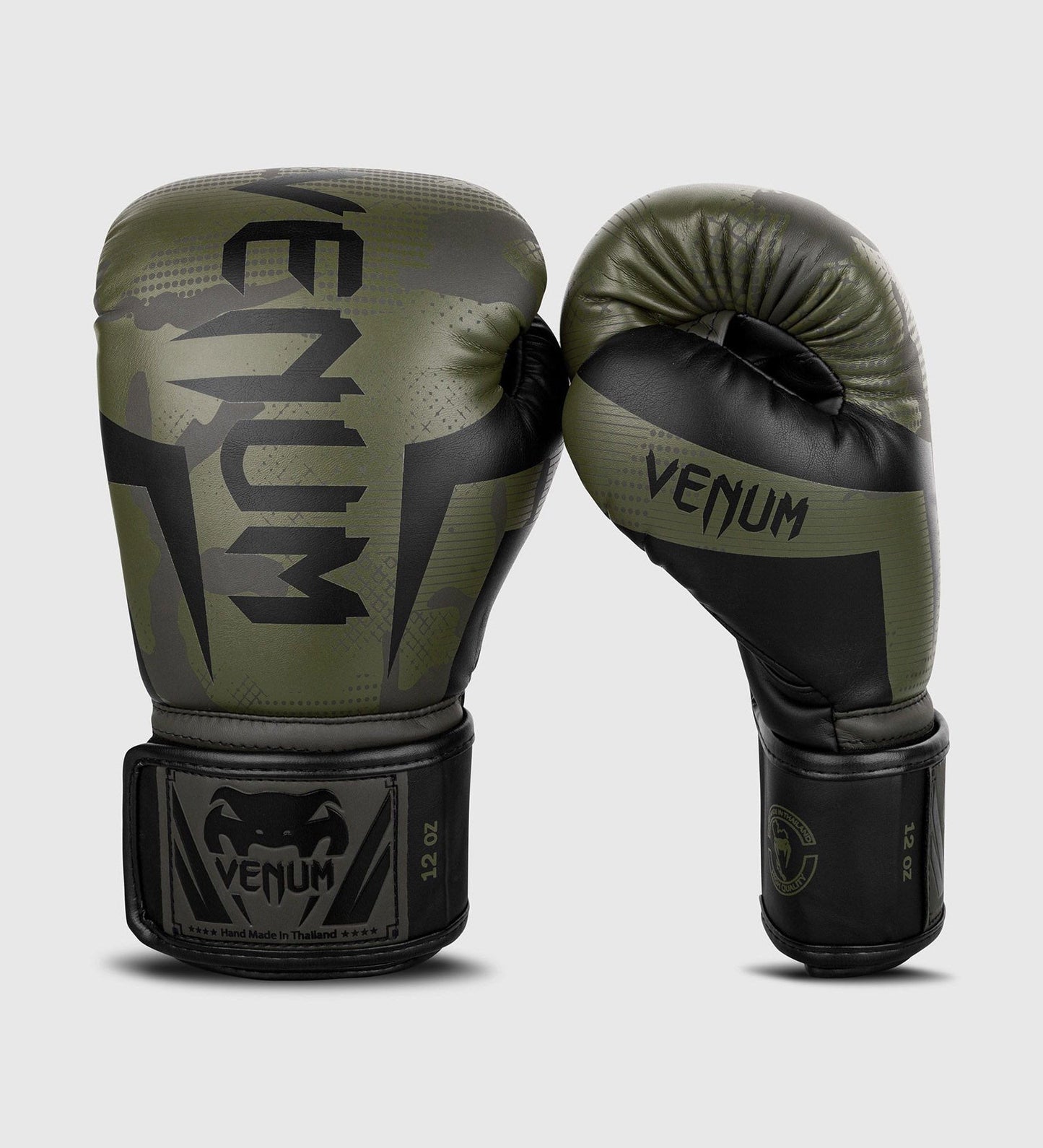 Gants de boxe Venum Elite - Kaki/Camo