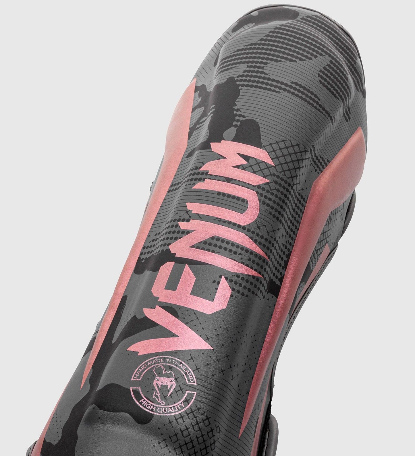 Protège-tibias Venum Elite - Dark Camo/Rose