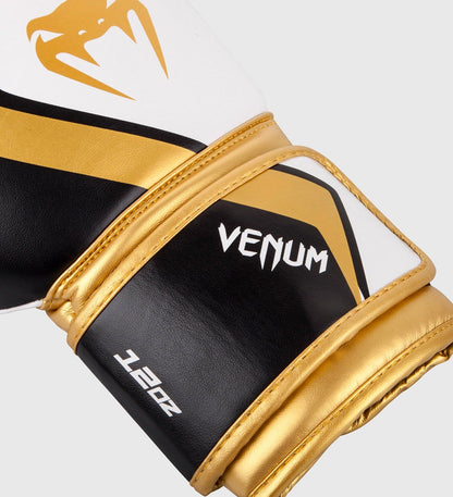 Gants de boxe Venum Contender 2.0 - Noir/Blanc/Doré