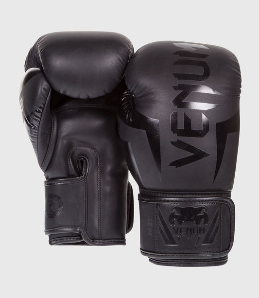 Gants de boxe Venum Elite - Noir/Noir