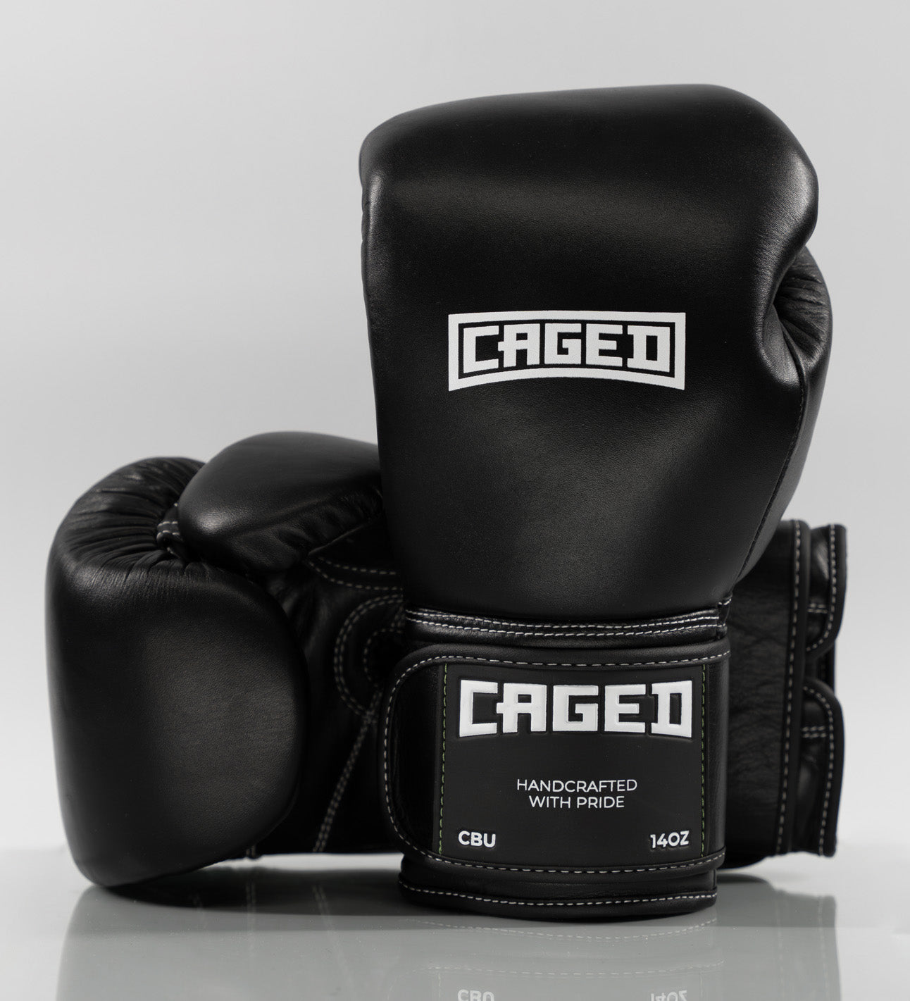 Gants de boxing Caged 'X' Series - Noir/Blanc